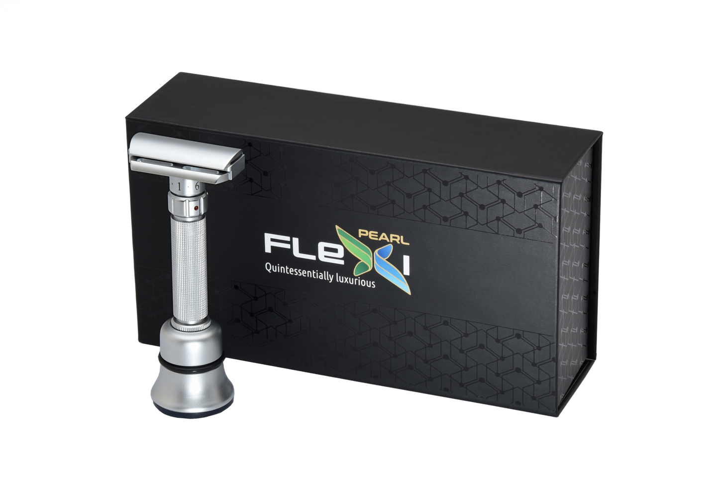 PEARL FLEXI MAQUINA DE AFEITAR DOBLE HOJA AJUSTABLE