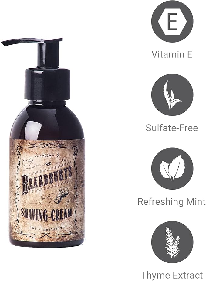 BEARDBURYS CREMA DE AFEITAR ANTI IRRITACION