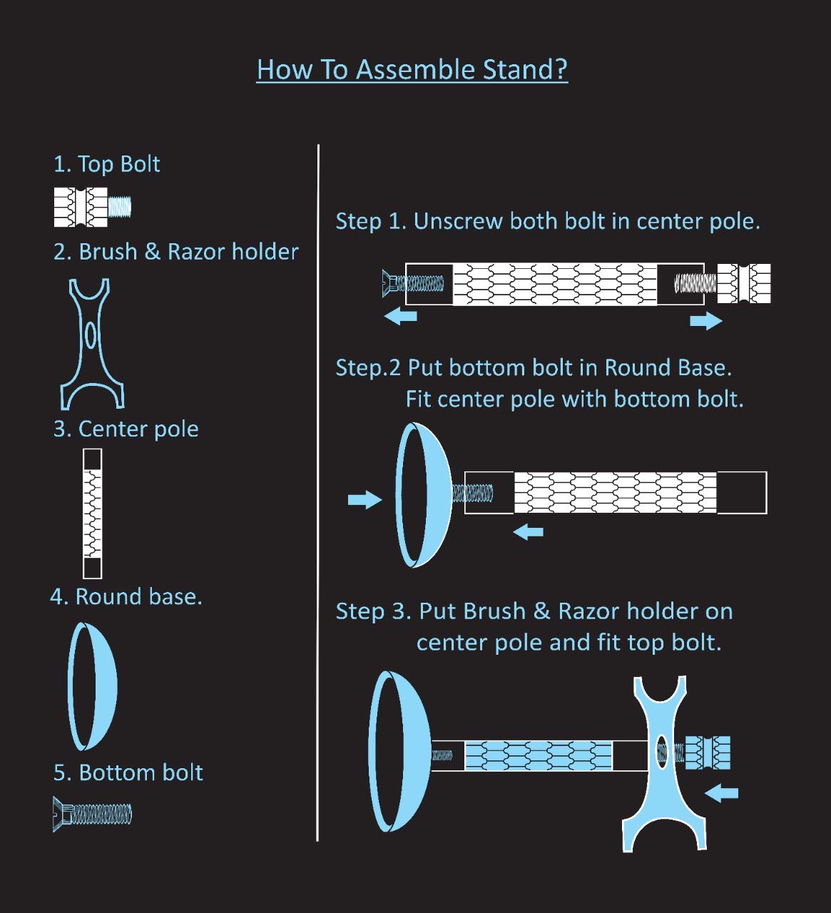 STILETTO SET DE AFEITADO BROCHA Y MAQUINA DE AFEITAR DOBLE HOJA SRB26