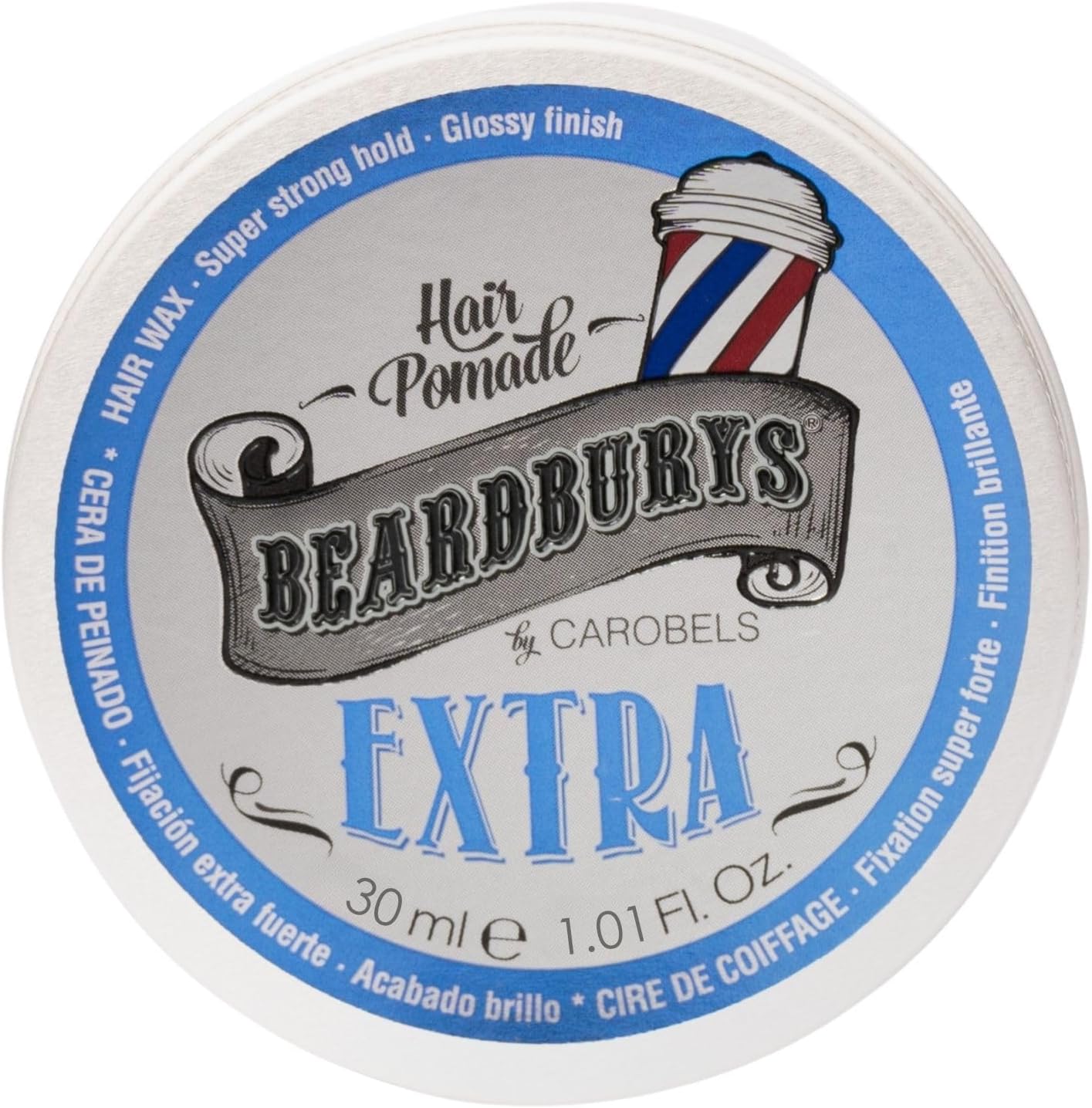 BEARDBURYS CERA PARA EL CABELLO EXTRA FUERTE-100 ml