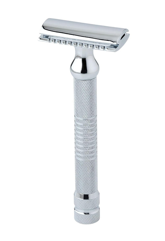 STILETTO SET DE AFEITADO BROCHA Y MAQUINA DE AFEITAR DOBLE HOJA SRS-27501