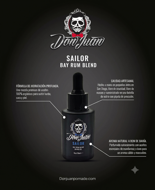 DON JUAN ACEITE PARA BARBA SAILOR 30 ml.