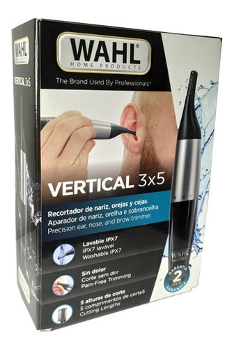 WAHL TRIMMER VERTICAL NARIZ OREJAS Y CEJAS