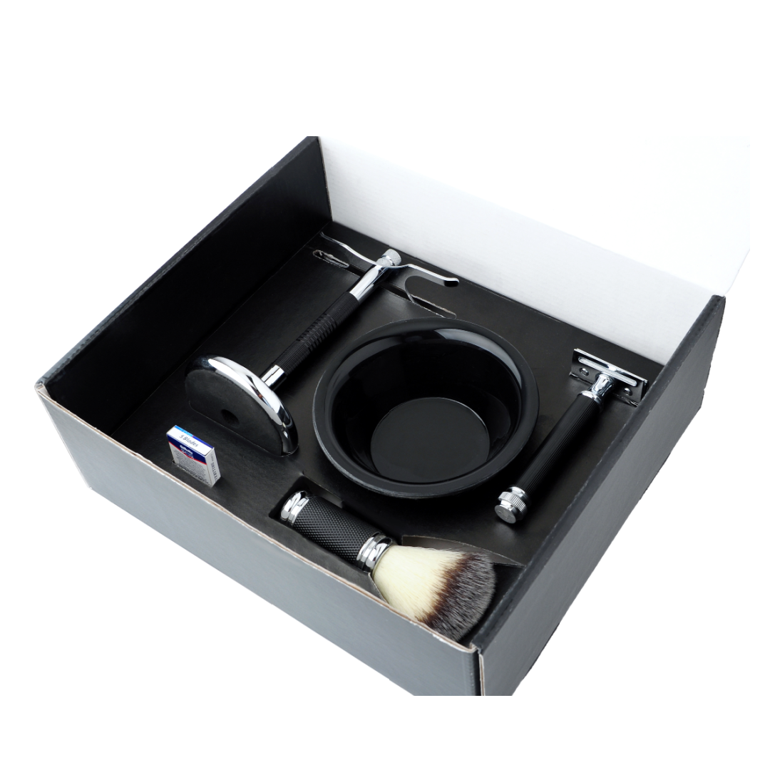 PEARL SET COMPLETO DE AFEITADO SRBB T121-Negro