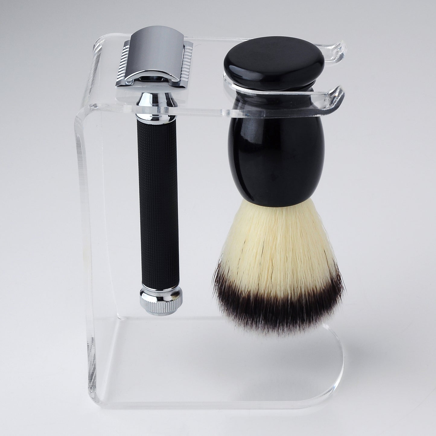 STILETTO SOPORTE PARA BROCHA Y MAQUINA DE AFEITAR SA03T