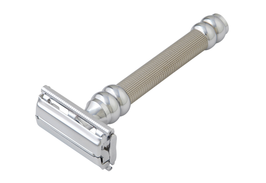 STILETTO SET DE AFEITADO BROCHA Y MAQUINA DE AFEITAR DOBLE HOJA SRB 511S