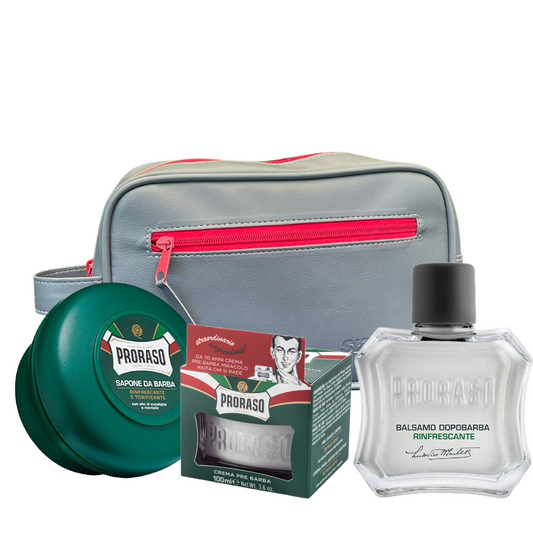 PRORASO SET COMPLETO DE AFEITADO-VARIEDAD PIEL SENSIBLE