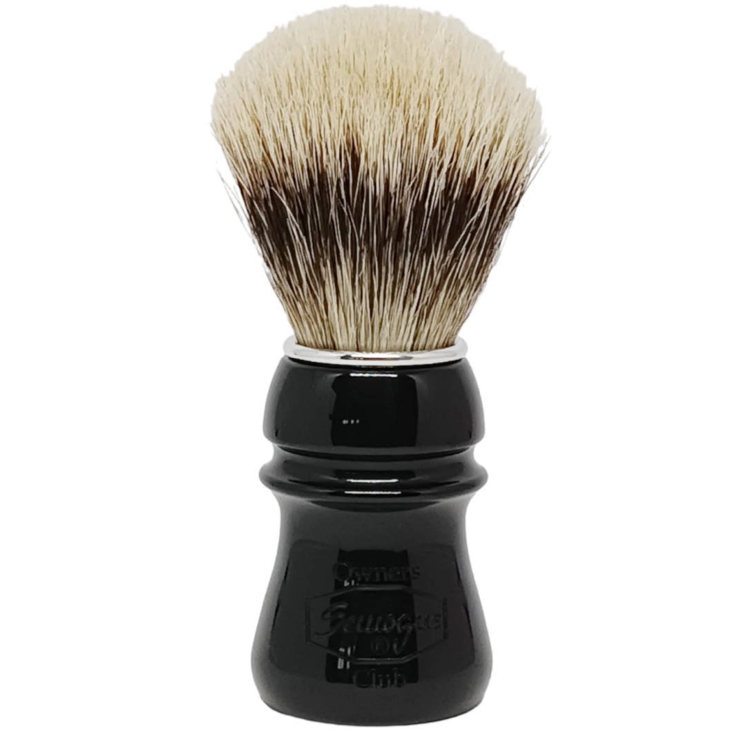 SEMOGUE BROCHA DE AFEITAR SOC-C5 MEZCLA CERDA/TEJON FINEST (Jet Black)
