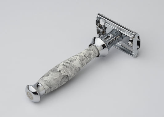 STILETTO STS95 MAQUINA DE AFEITAR DOBLE HOJA APERTURA MARIPOSA