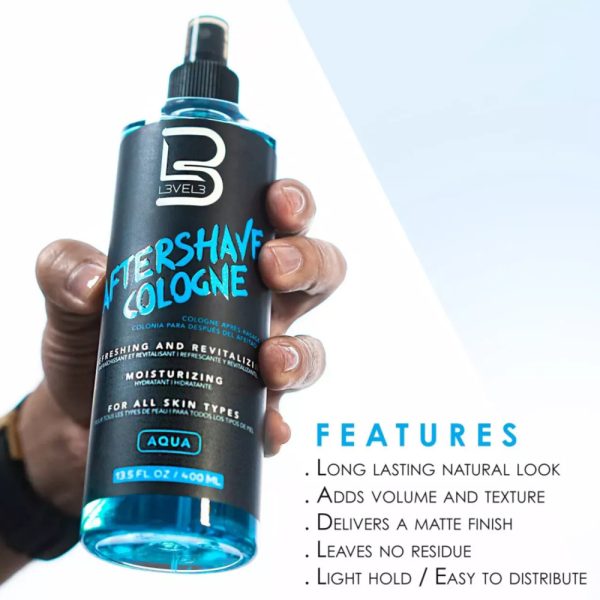 LEVEL3 AFTER SHAVE COLOGNE AQUA 400 ml