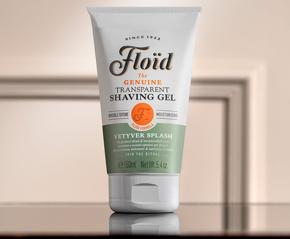 FLOID GEL DE AFEITAR TRANSPARENTE VETYVER SPLASH