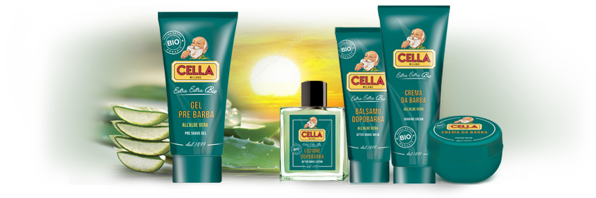 CELLA MILANO CREMA ORGANICA DE AFEITAR EN TUBO PARA PIEL SENSIBLE