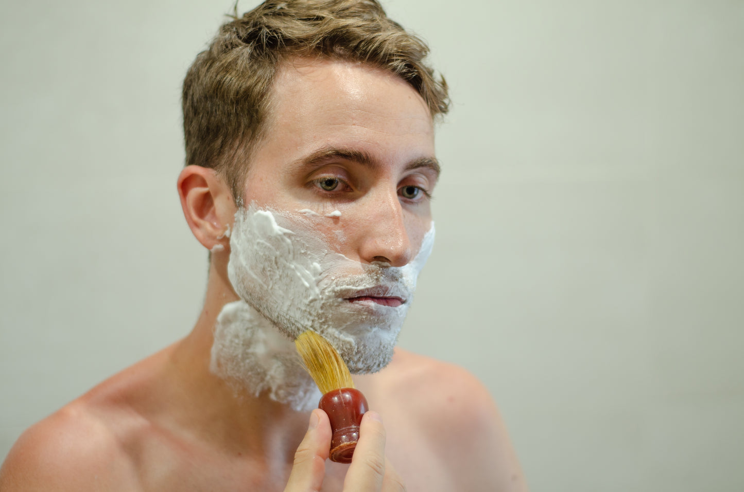 STILETTO BROCHA DE AFEITAR STM05 DE CERDAS DE JABALI