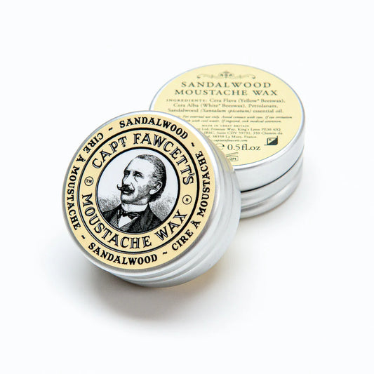 CAPTAIN FAWCETT'S CERA PARA BIGOTES SANDALWOOD (SANDALO)- 15 ml