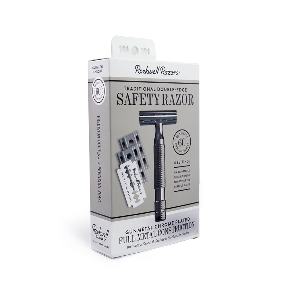 ROCKWELL MAQUINA DE AFEITAR DOBLE HOJA 6C-GUNMETAL