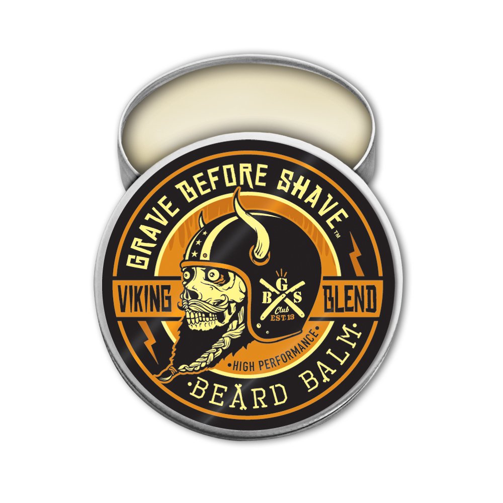 GRAVE BEFORE SHAVE BALSAMO PARA LA BARBA-VIKING-57 grs.