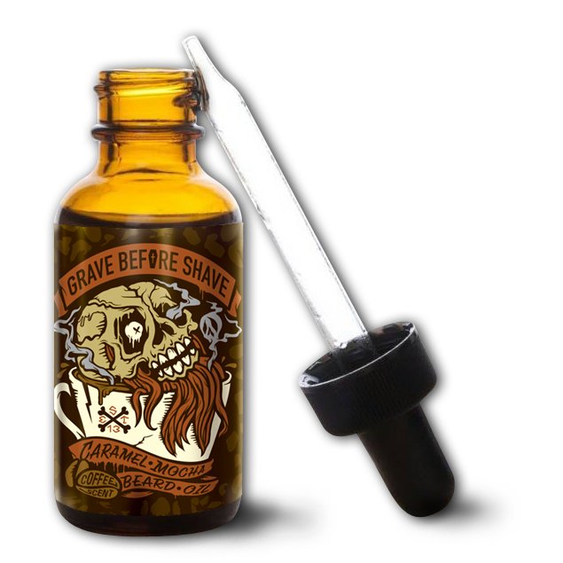 GRAVE BEFORE SHAVE ACEITE PARA LA BARBA-CARAMEL MOCHA-30 ml.