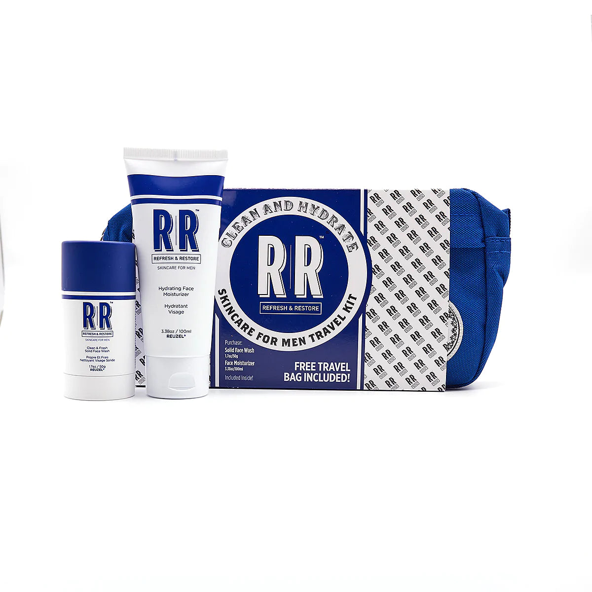 REUZEL SET DE LIMPIEZA E HIDRATACION FACIAL