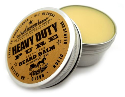 HONEST AMISH BALSAMO PARA BARBA - EXTRA CONTROL - SIN FRAGANCIA -2 oz.