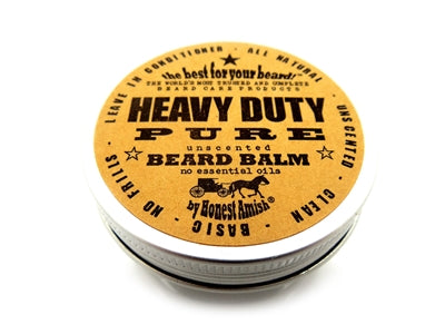 HONEST AMISH BALSAMO PARA BARBA - EXTRA CONTROL - SIN FRAGANCIA -2 oz.