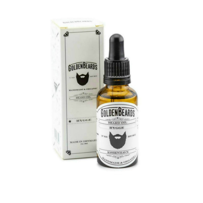 GOLDEN BEARDS ACEITE ORGANICO PARA LA BARBA HYGGE-30 ml