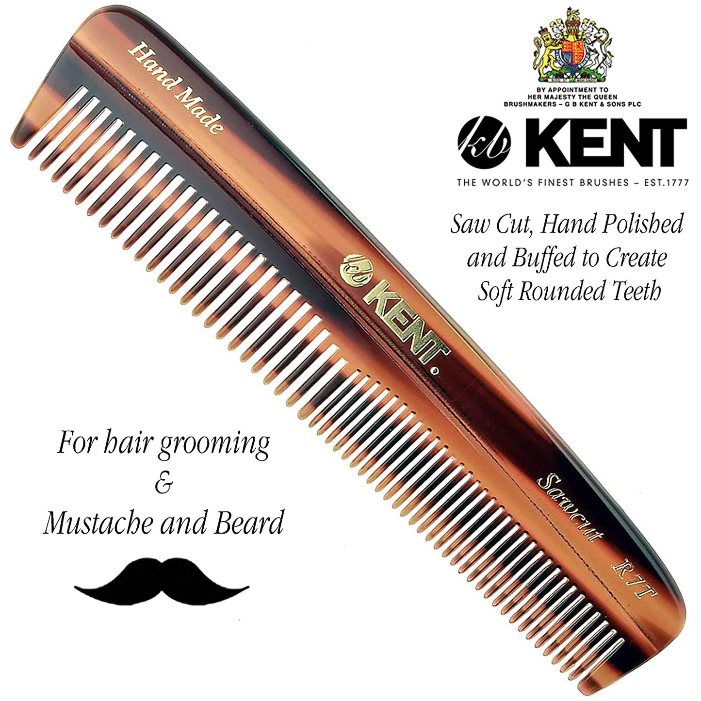 KENT PEINETA CON DIENTES FINOS Y GRUESOS DE 130 mm