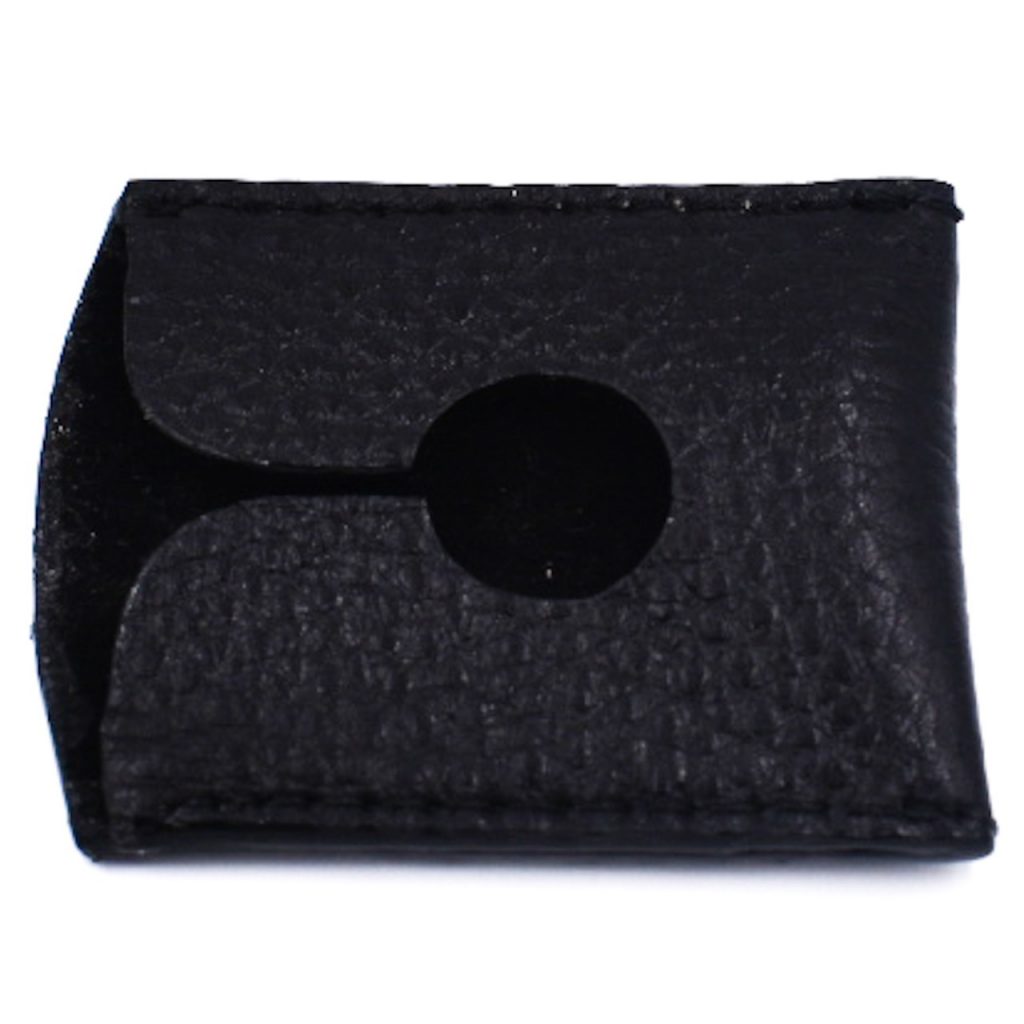 PARKER PROTECTOR DE CABEZAL DE CUERO NEGRO