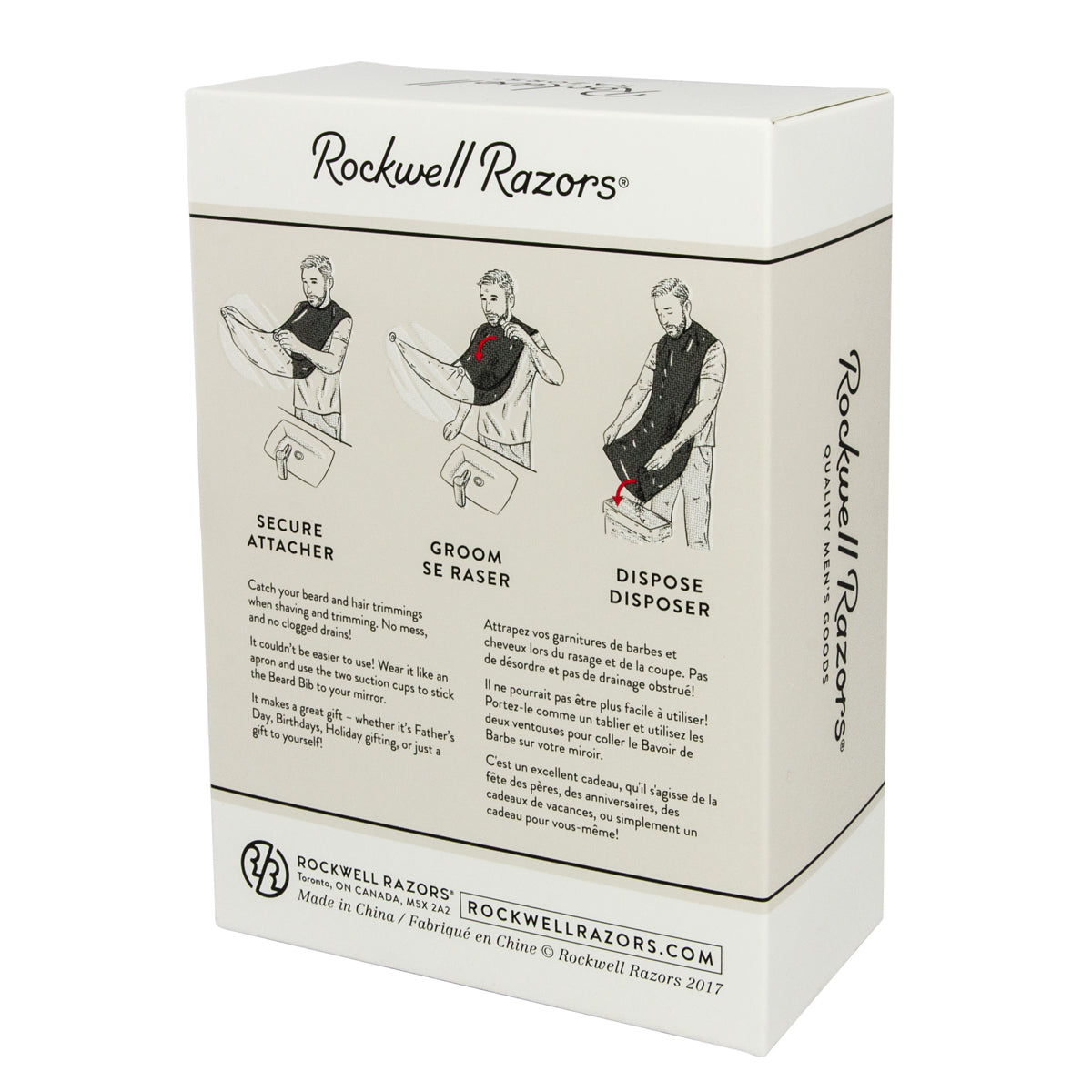 ROCKWELL BEARD BIB, CAPA PARA BARBA,