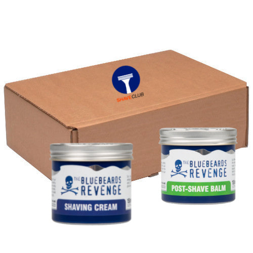 THE BLUEBEARDS REVENGE SET CREMA DE AFEITAR Y BALSAMO PARA DESPUES DE AFEITAR