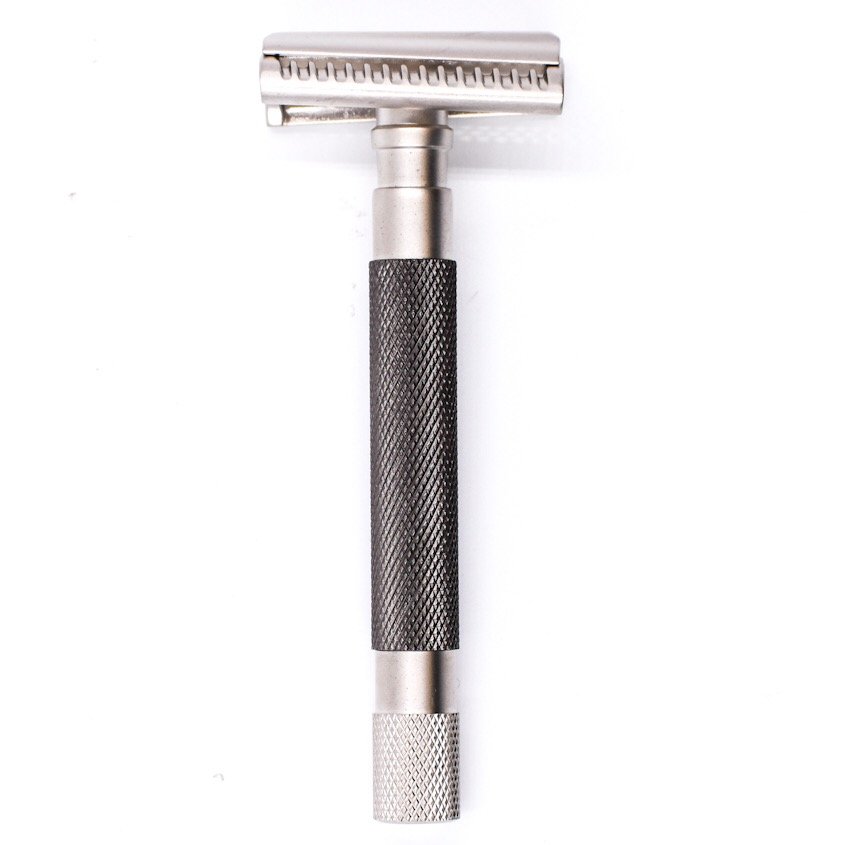 PARKER MAQUINA DE AFEITAR DOBLE HOJA 55SL DE CABEZA SEMI INCLINADA-GRIS