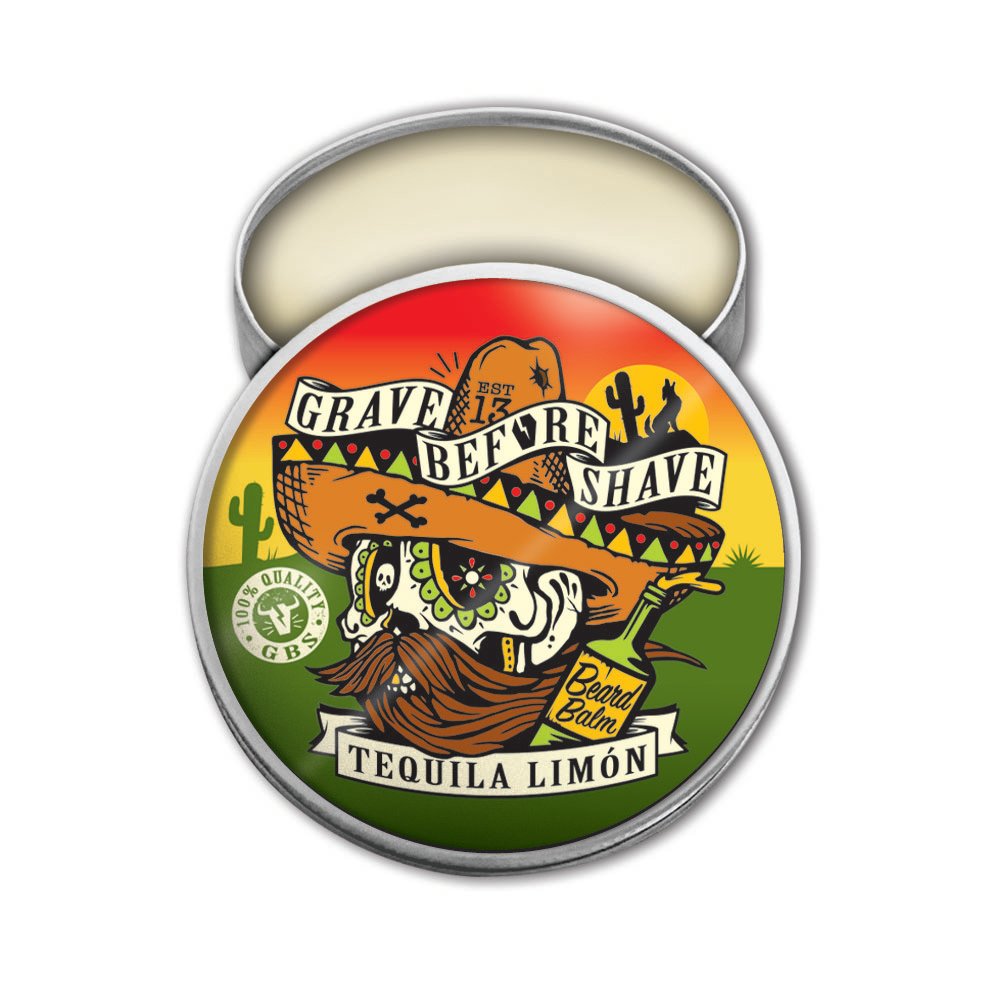 GRAVE BEFORE SHAVE BALSAMO PARA LA BARBA-TEQUILA LIMON-57 grs.