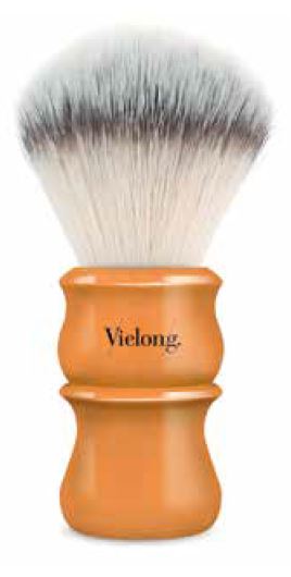 VIELONG BROCHA DE AFEITAR TULIP NARANJA FIBERSOFT