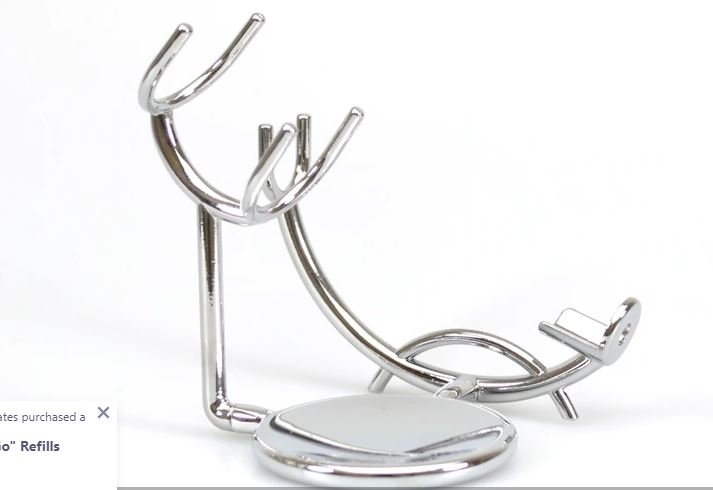 PARKER STAND PARA BROCHA Y MAQUINA DE AFEITAR