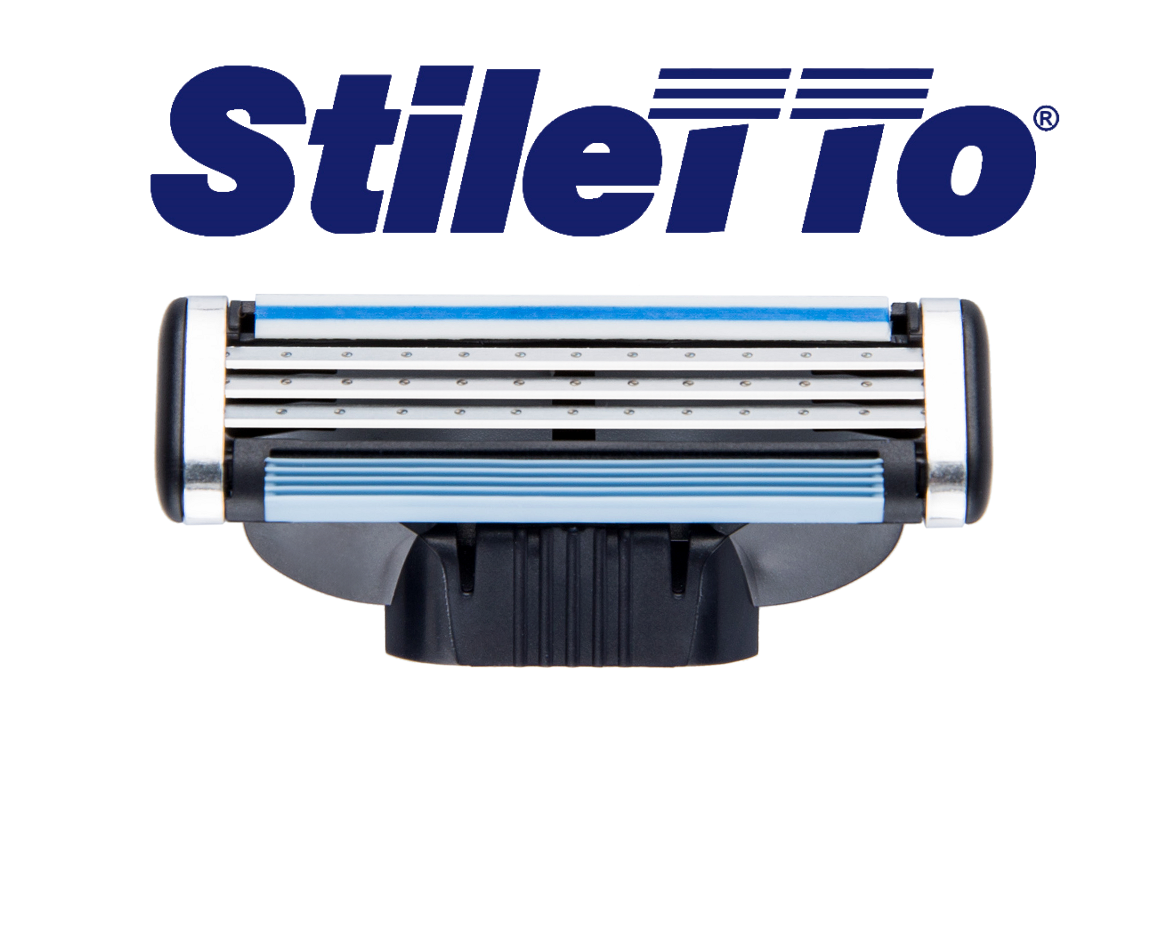 STILETTO® REPUESTO 3 HOJAS PARA MACH3®DE GILLETTE®