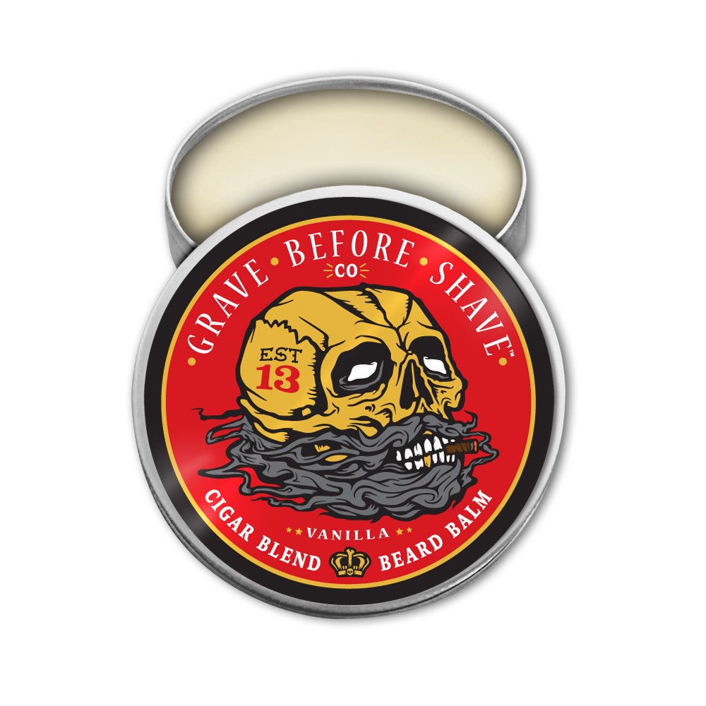 GRAVE BEFORE SHAVE BALSAMO PARA LA BARBA-CIGAR BLEND-57 grs.