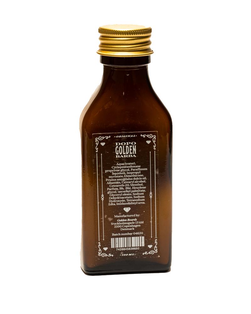 GOLDEN BEARDS AFTER SHAVE BALSAMICO de BERGAMOTA 100 ml.