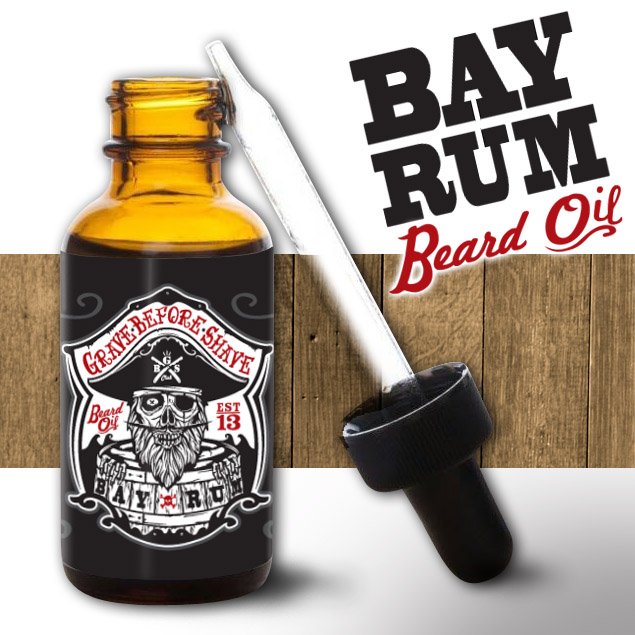 GRAVE BEFORE SHAVE ACEITE PARA LA BARBA-BAY RUM-30 ml.