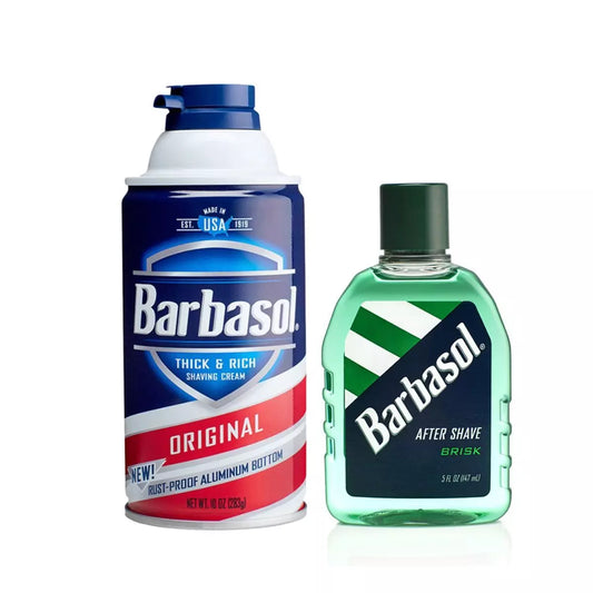 BARBASOL SET ESPUMA DE AFEITAR CON AFTER SHAVE