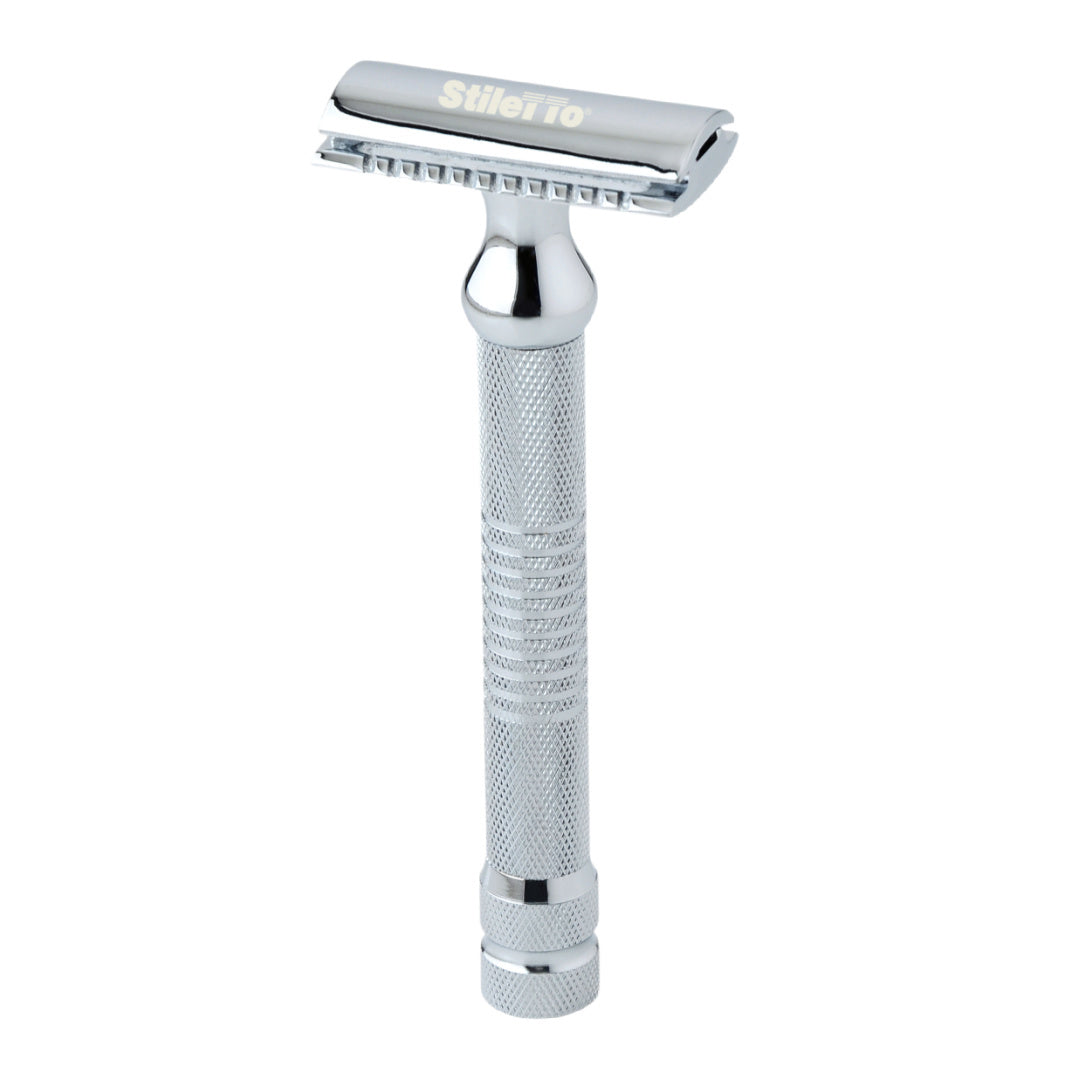 STILETTO ST27 MAQUINA DE AFEITAR DOBLE HOJA DE 3 PIEZAS-PEINE CERRADO