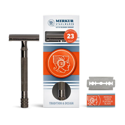 MERKUR 23CMG MAQUINA DE AFEITAR DOBLE HOJA-23111