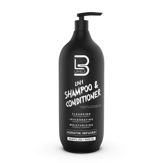 LEVEL3 SHAMPOO Y ACONDICIONADOR 2 en 1 1000 ml.