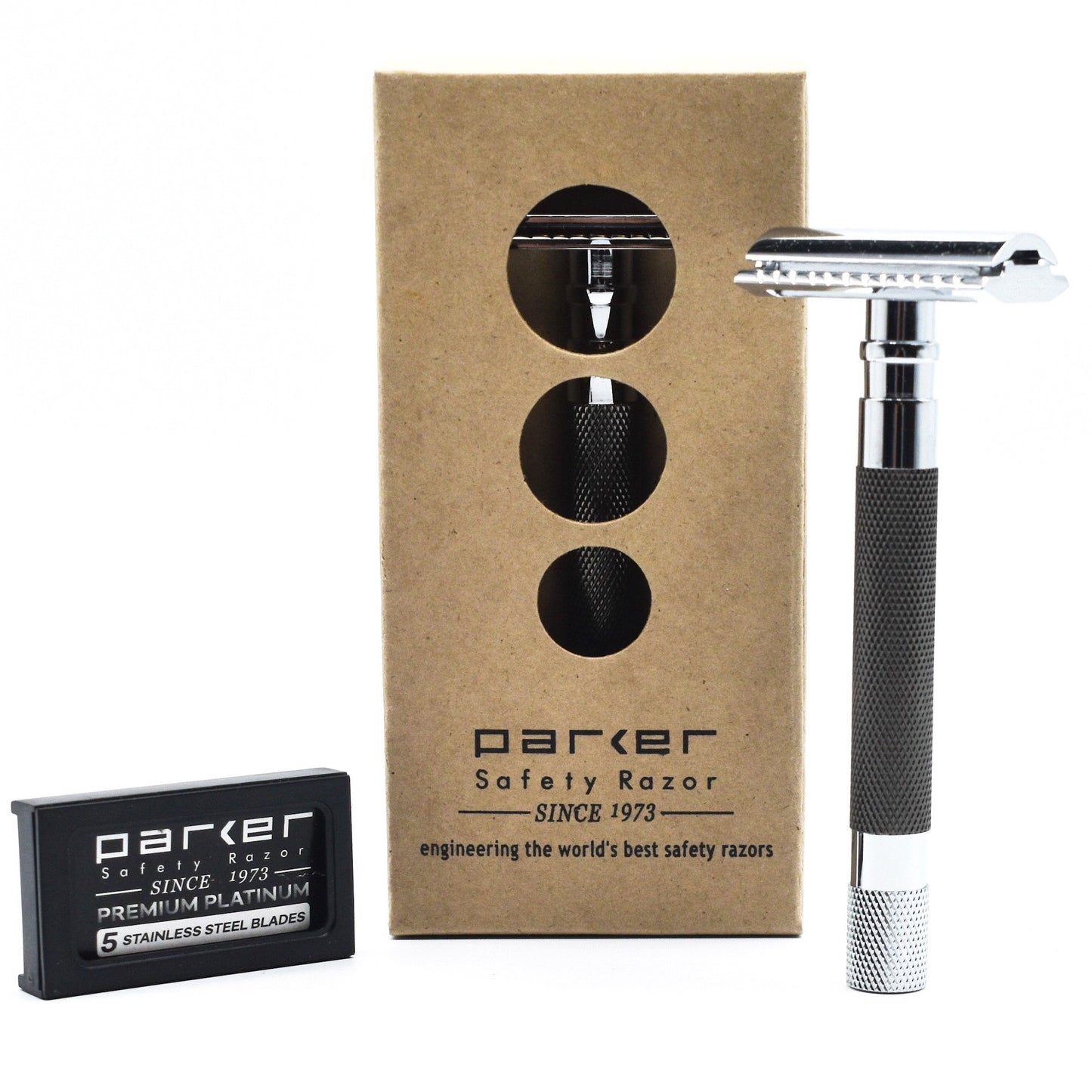 PARKER MAQUINA DE AFEITAR DOBLE HOJA 3 PIEZAS 56R GR