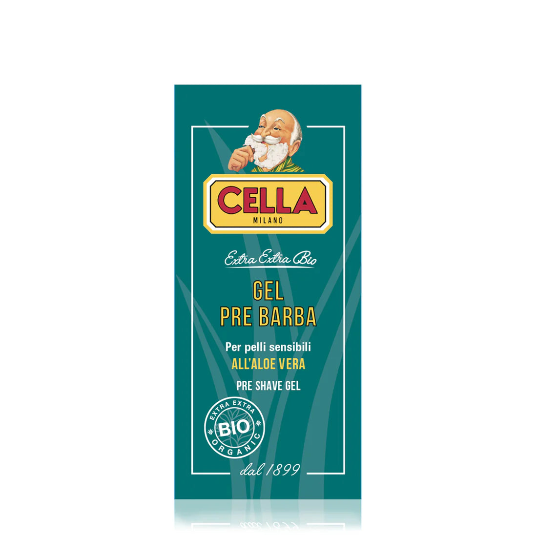 CELLA MILANO GEL PRE AFEITADO ORGANICO PARA PIEL SENSIBLE