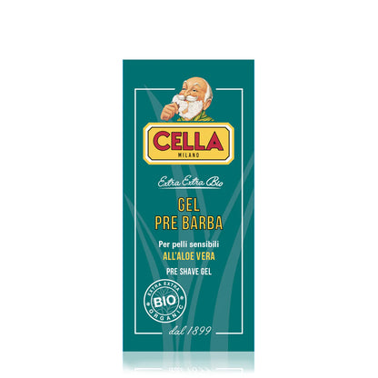 CELLA MILANO GEL PRE AFEITADO ORGANICO PARA PIEL SENSIBLE