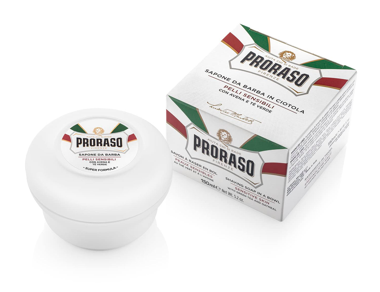 PRORASO SET CLÁSICO DE AFEITADO-VARIEDAD PIEL SENSIBLE