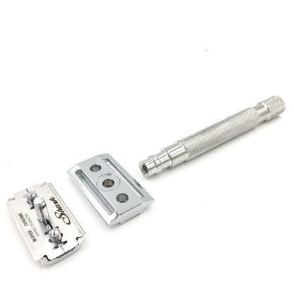PARKER 64S MAQUINA DE AFEITAR DOBLE HOJA DE 3 PIEZAS