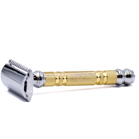 PARKER 69CR MAQUINA DE AFEITAR DOBLE HOJA DE CABEZAL INTERCAMBIABLE