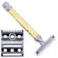 PARKER 69CR MAQUINA DE AFEITAR DOBLE HOJA DE CABEZAL INTERCAMBIABLE