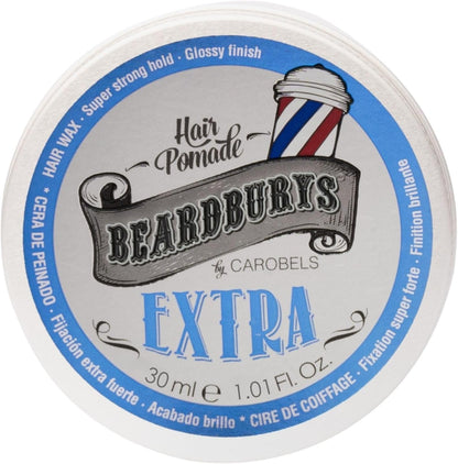 BEARDBURYS  CERA PARA EL CABELLO EXTRA FUERTE-100 ml