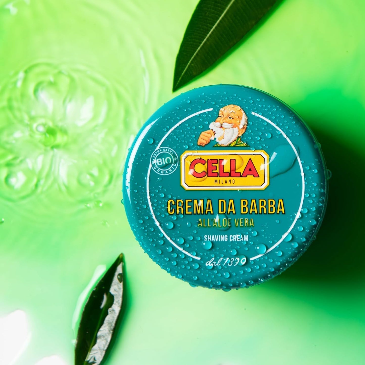 CELLA MILANO CREMA DE AFEITAR ORGANICA PARA PIEL SENSIBLE